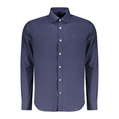 North Sails Blu Cotton Mens Shirt