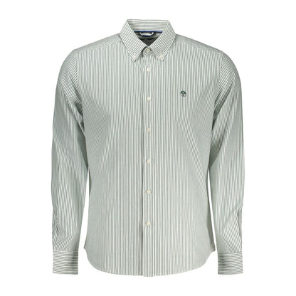 North Sails Green Cotton Men Shirt