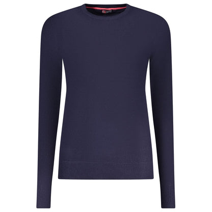Norway 1963 Blu Viscose Donna Maglia