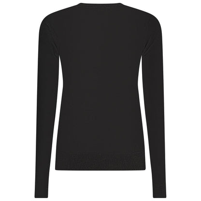 Norway 1963 Black Viscose Women Sweater