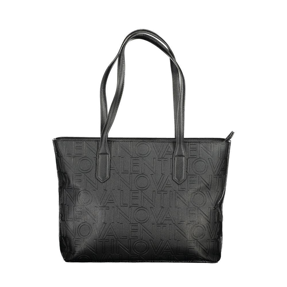 Mario Valentino Nero Poliuretano Women Shoulder Bag