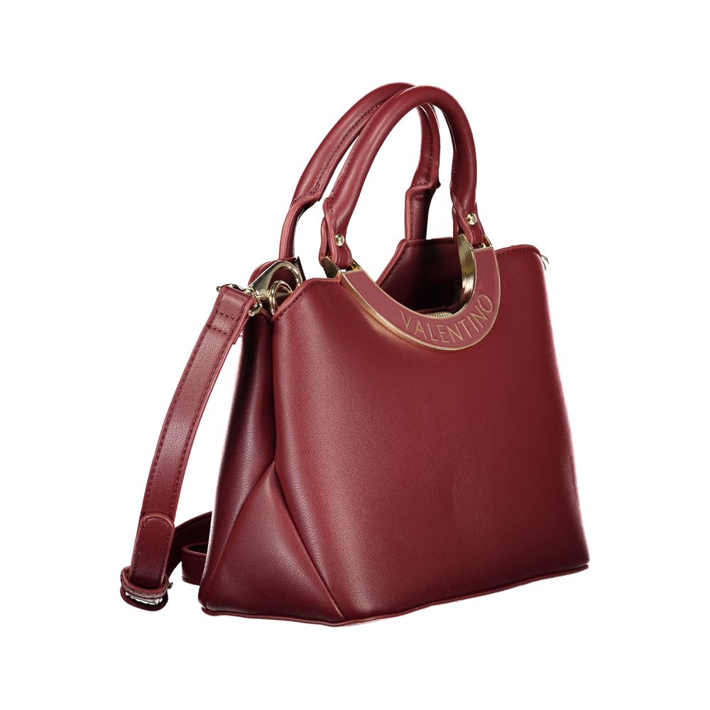 Mario Valentino Red Polyurethane Women Handbag
