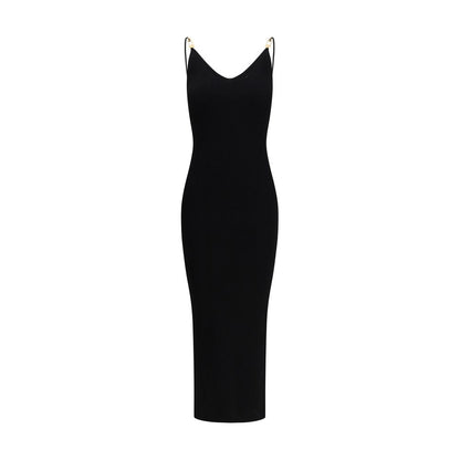 Versace Black Viscose Casual Dress