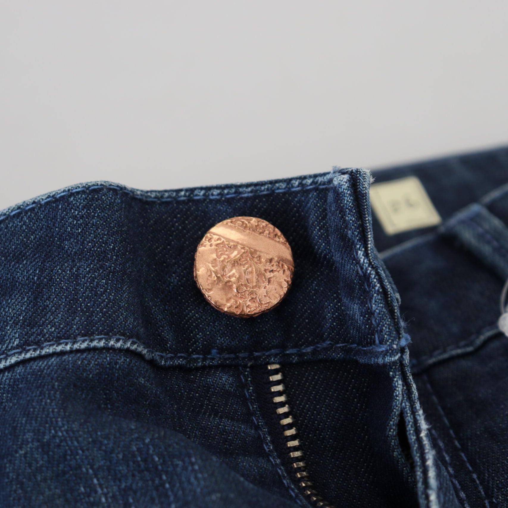 Acht Blue Cotton Slim Fit Women Casual Denim Jeans