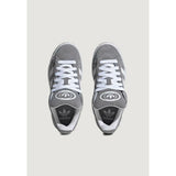 Adidas Gray Leather Sneakers-Modeoutlet
