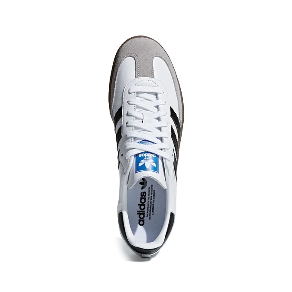 Adidas White Leather Sneakers-Modeoutlet