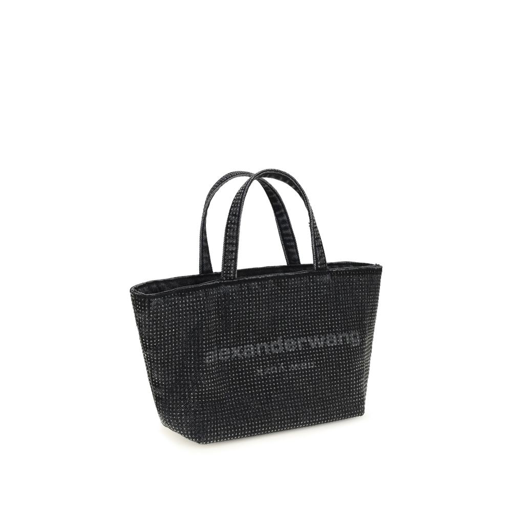 Alexander Wang Gray Cotton Shoulder Bag