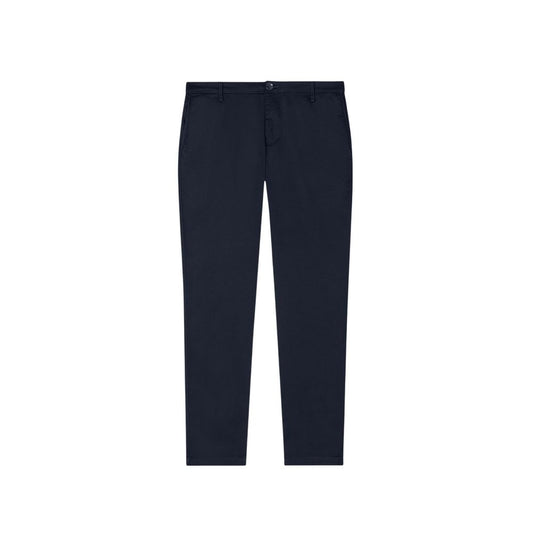 Armani Exchange Blue Cotton Skinny Pants