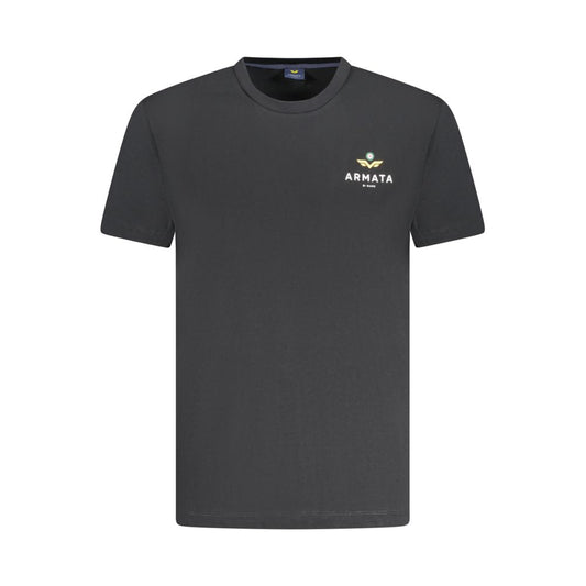 Armata Di Mare Black Cotton Men T-Shirt