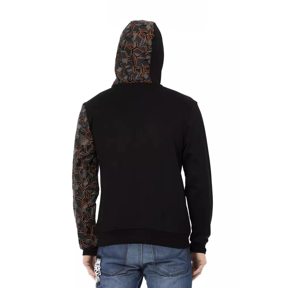 Automobili Lamborghini Black Cotton Men's Hoodie