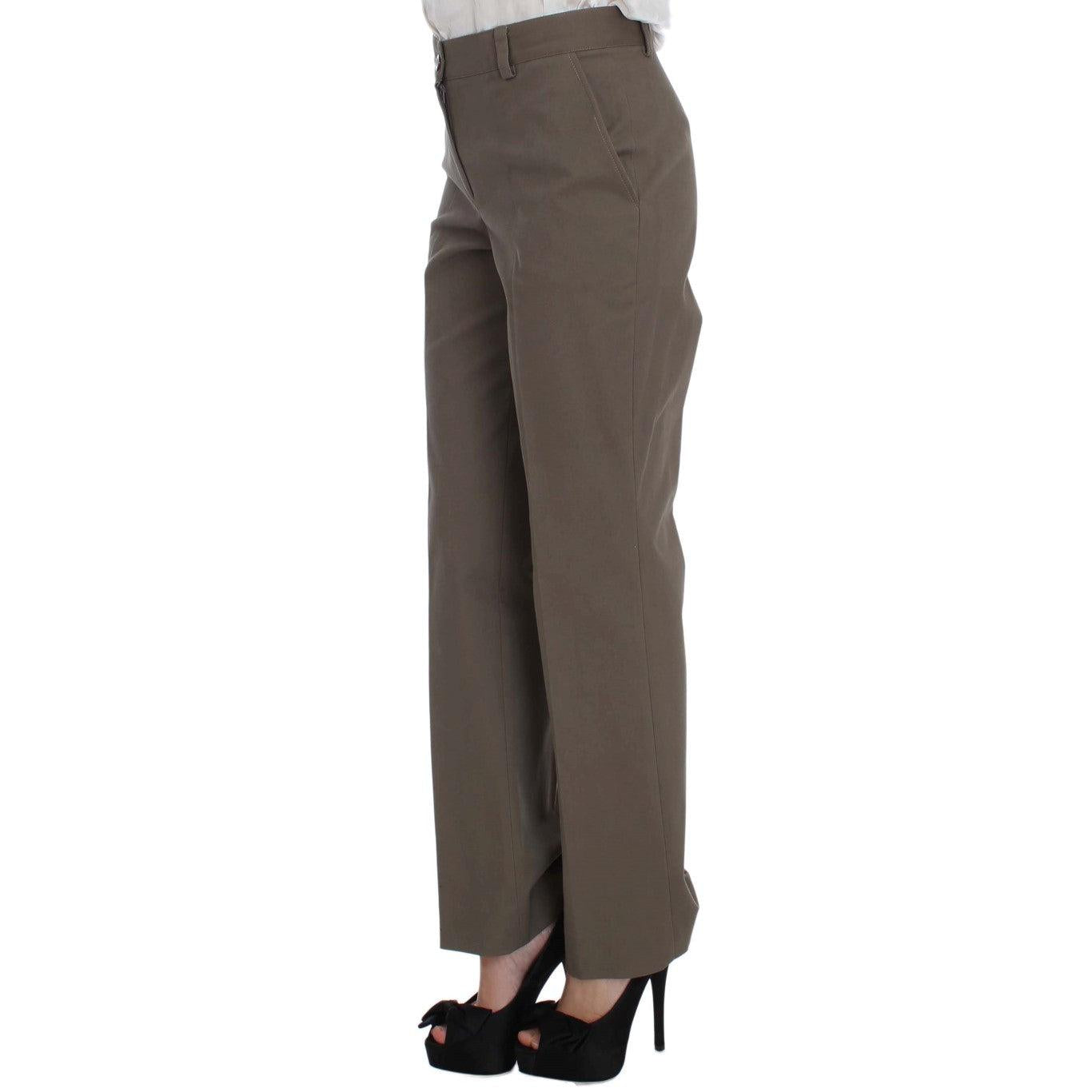 BENCIVENGA Beige Wool Cotton Suit