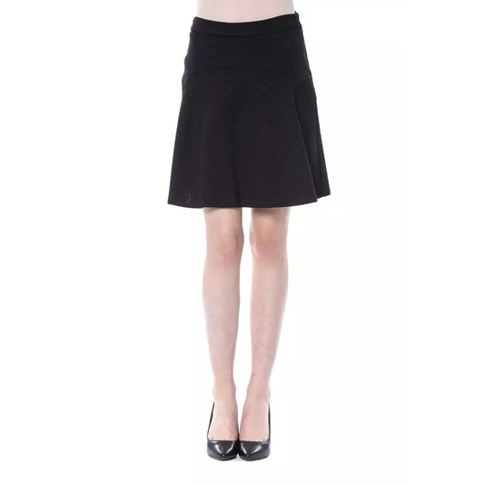 BYBLOS Black Polyester Women Skirt