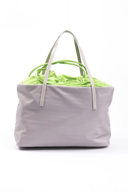 BYBLOS Gray Polyester Women Shoulder Bag