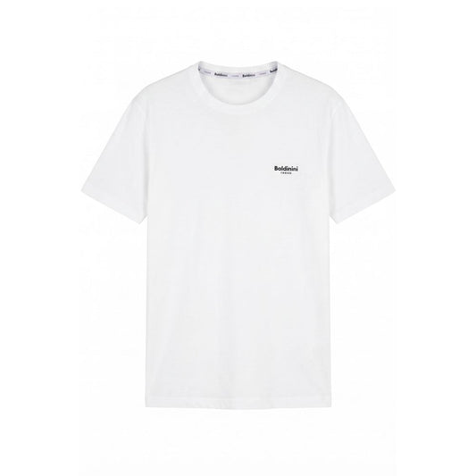 Baldinini Trend White Cotton Men T-shirt