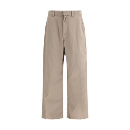 Balenciaga Beige Cotton Casual Pants