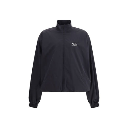Balenciaga Black Polyester Shell Jacket