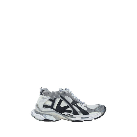 Balenciaga Gray Polyurethane Athletic Sneakers