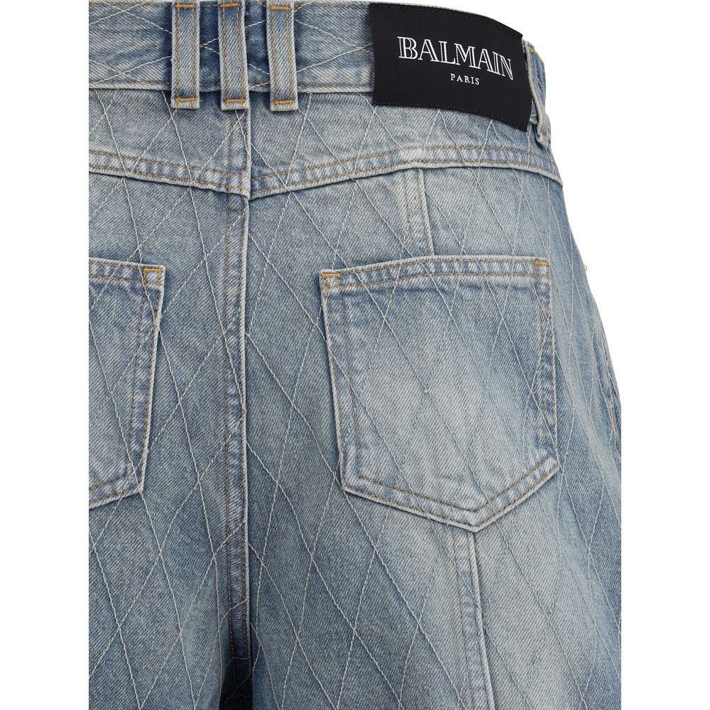 Balmain Denim Shorts