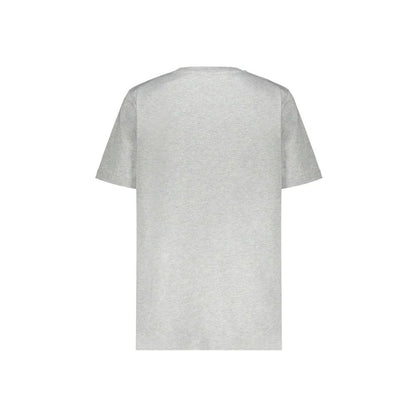 Balmain Gray Cotton T-Shirt