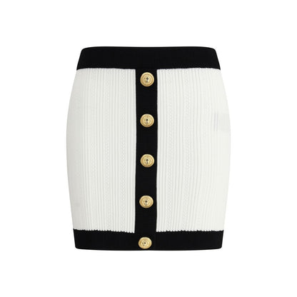 Balmain Knit mini Skirt