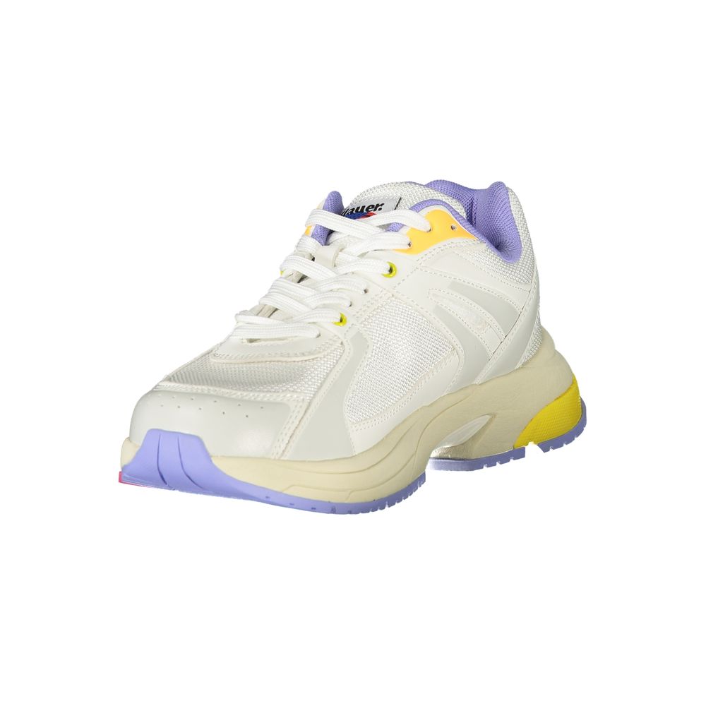 Blauer Bianco Polyurethane Women Sneaker
