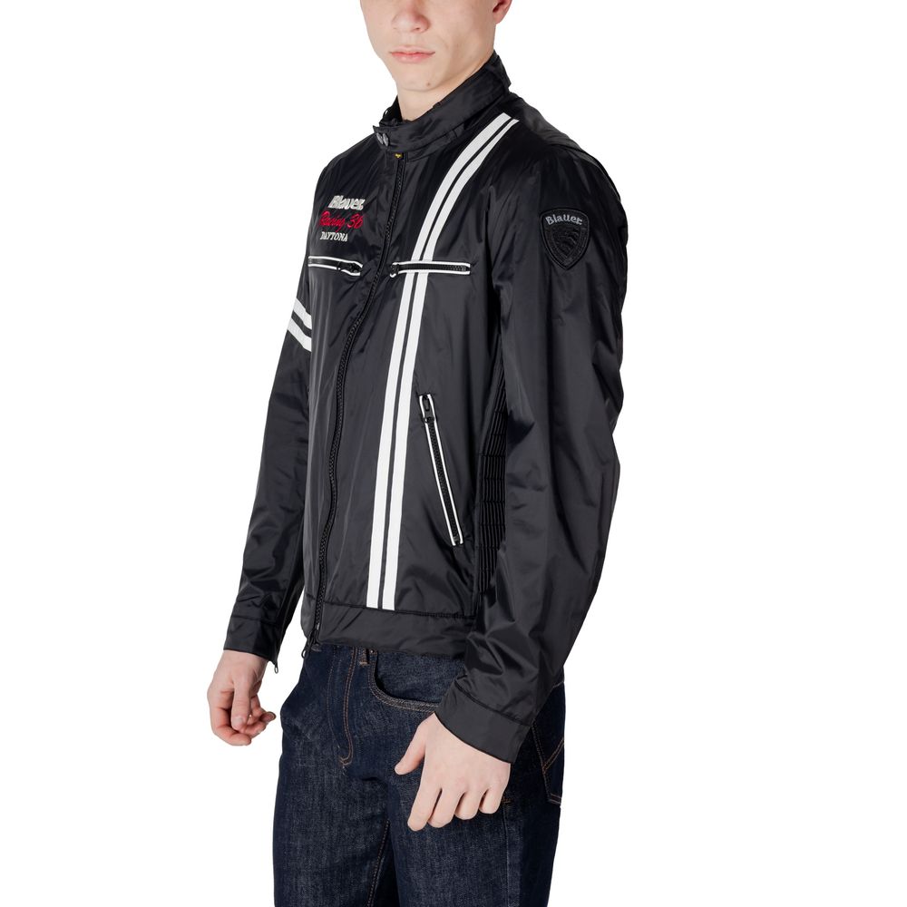 Blauer Black Polyamide Jackets & Coat