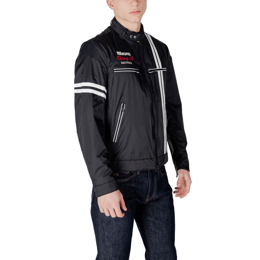 Blauer Black Polyamide Jackets & Coat