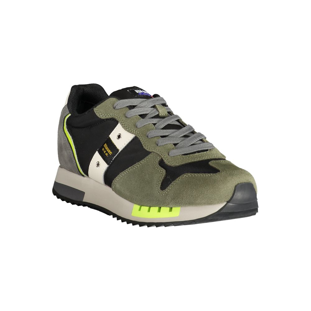 Blauer Green Polyester Sneakers