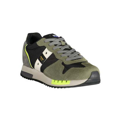 Blauer Green Polyester Sneakers