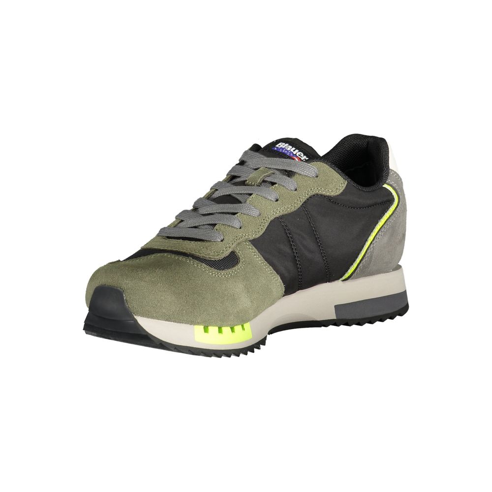 Blauer Green Polyester Sneakers