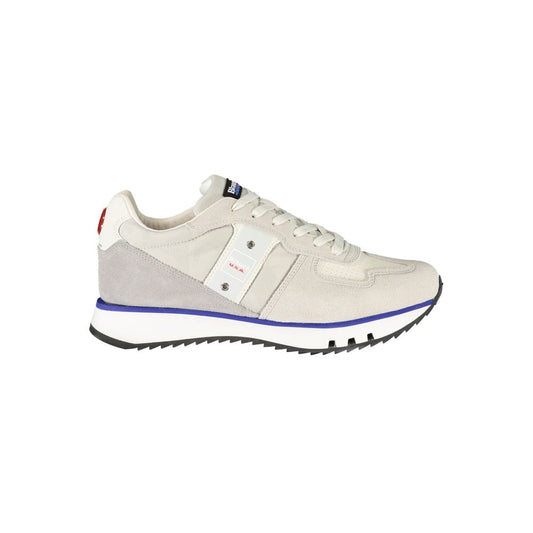 Blauer Grigio Polyurethane Men Sneaker