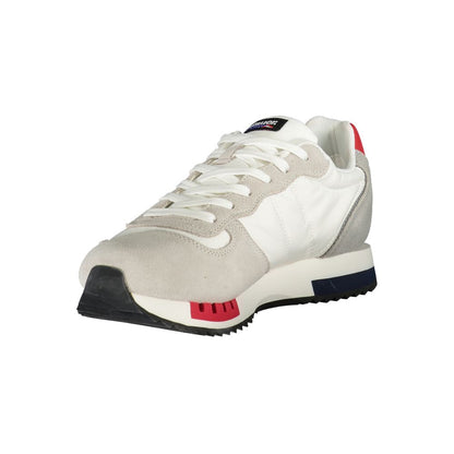 Blauer White Polyethylene Men Sneakers
