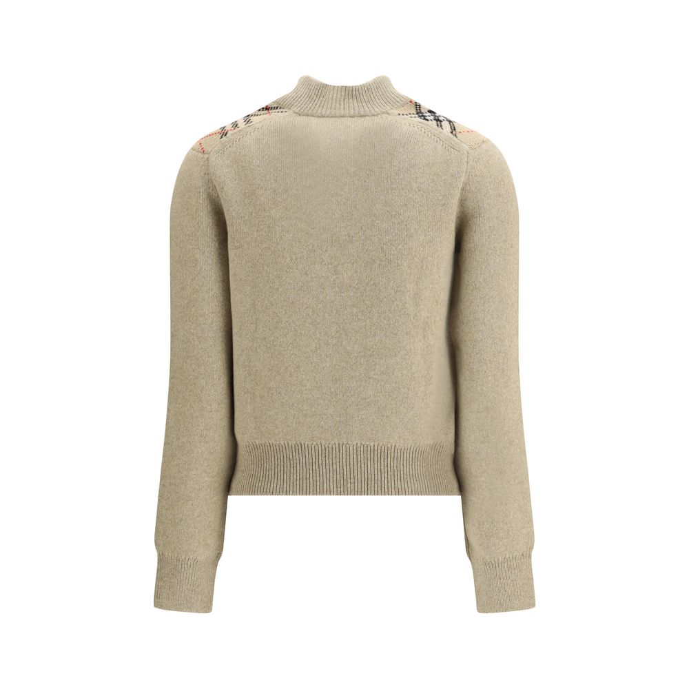 Burberry Beige Wool Cardigan