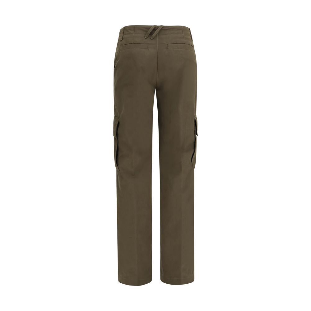Burberry Bicolor Cotton Cargo Pants