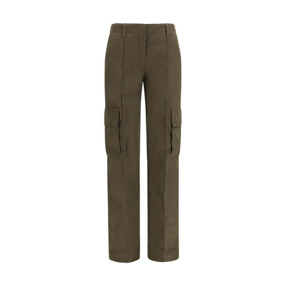 Burberry Bicolor Cotton Cargo Pants