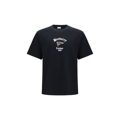 Burberry Black Cotton T-Shirt