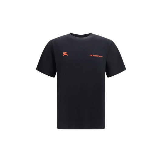 Burberry Black Cotton T-Shirt