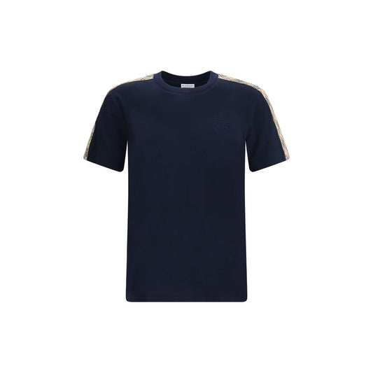 Burberry Blue Cotton T-Shirt