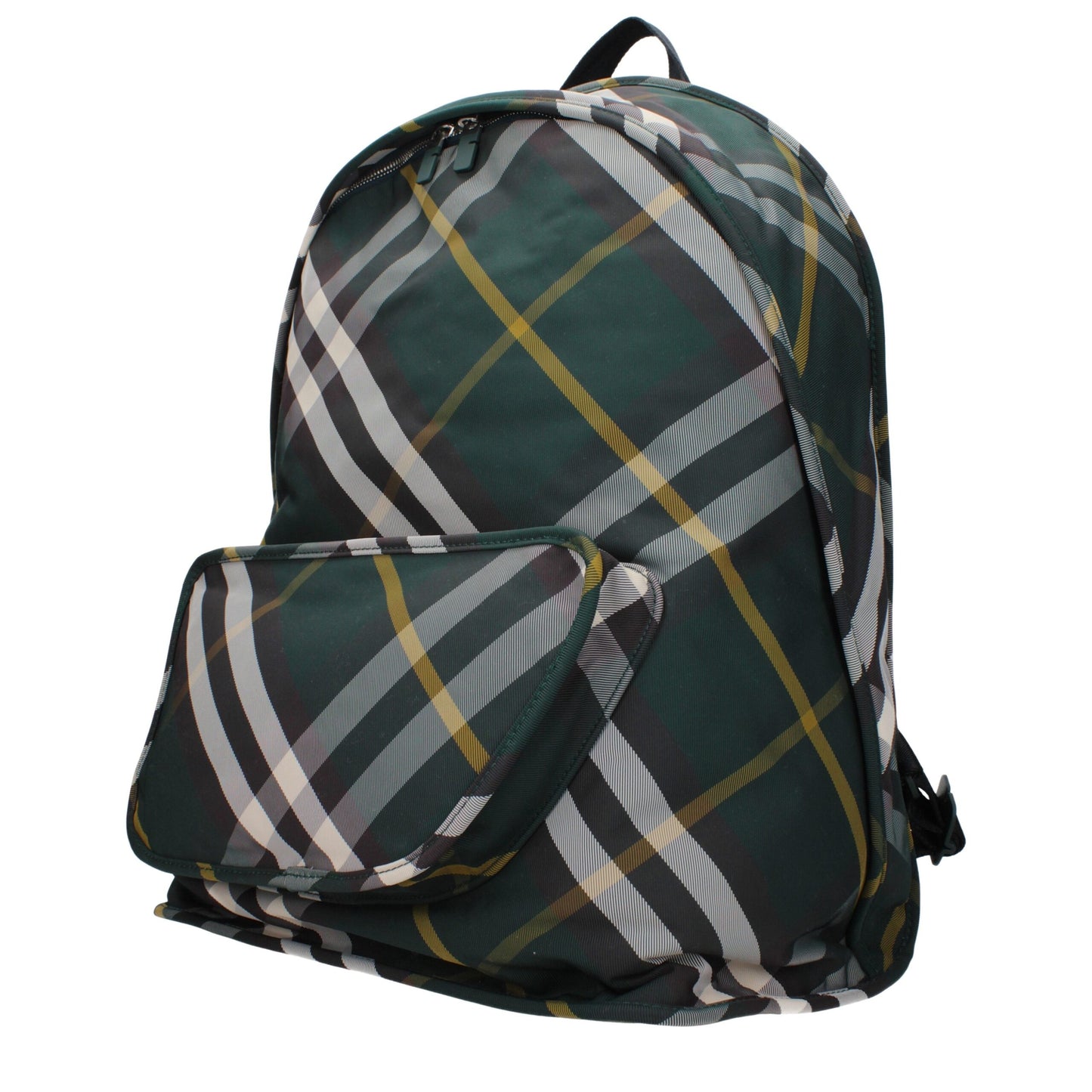 Burberry Green Fabric Backpacks