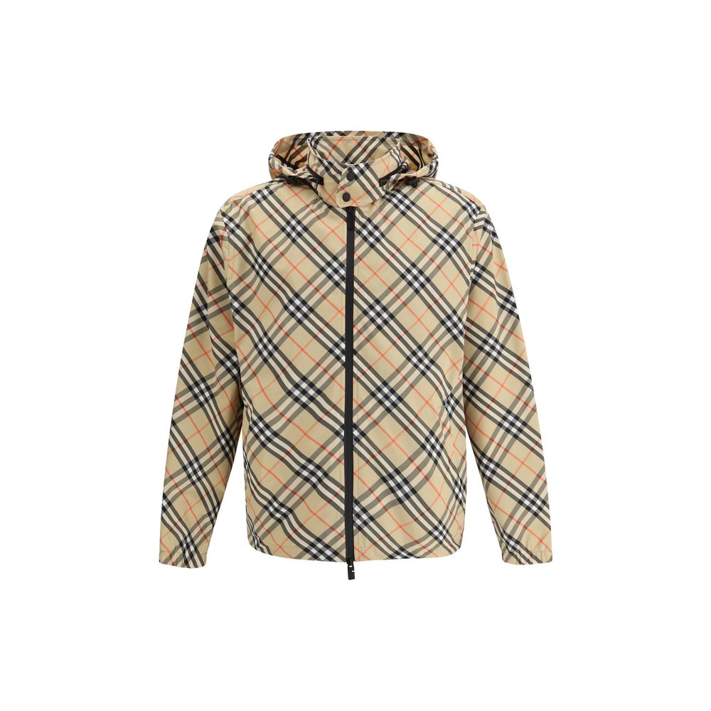 Burberry Multicolor Polyester Shell Jacket