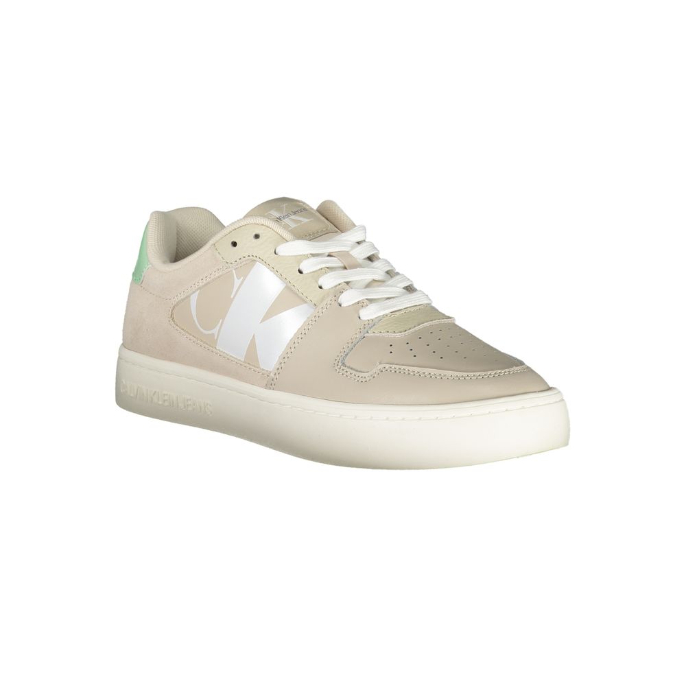 Calvin Klein Beige Polyester Sneakers