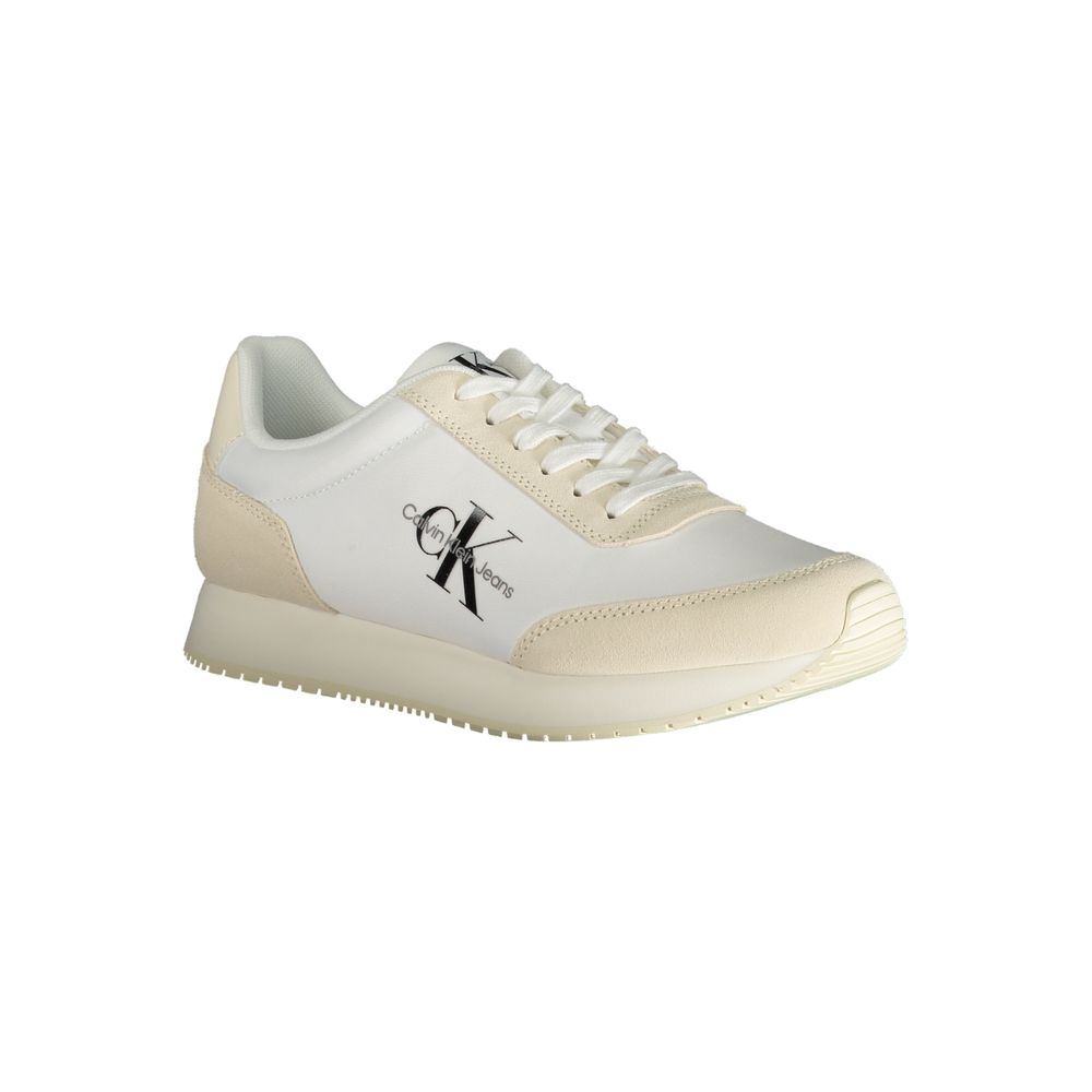 Calvin Klein Beige Polyester Sneakers