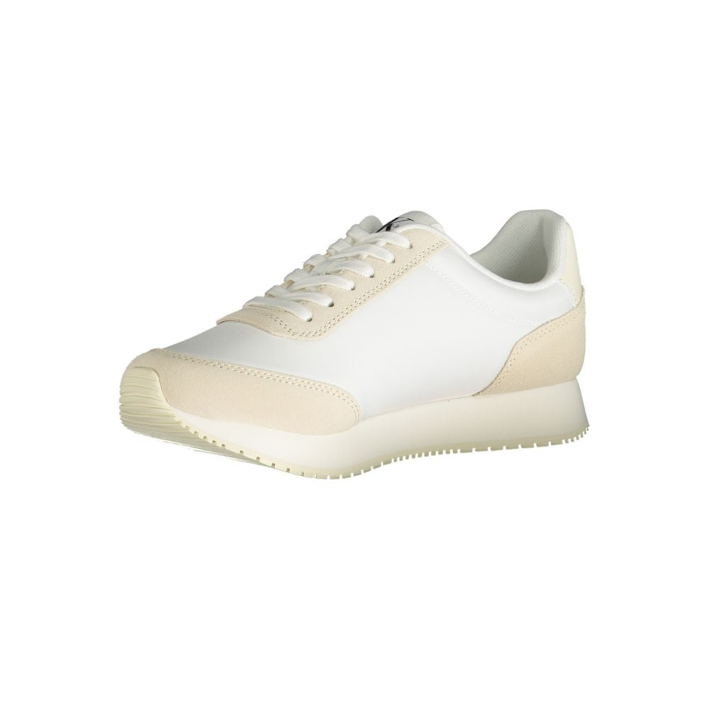 Calvin Klein Beige Polyester Sneakers