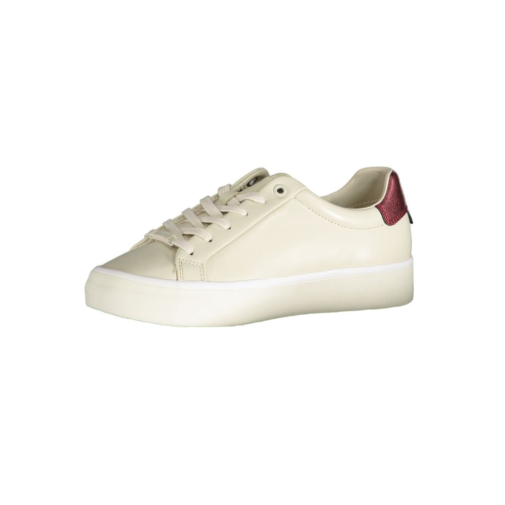 Calvin Klein Beige Polyester Sneakers