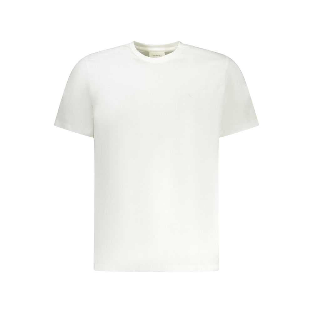 Calvin Klein Bianco Cotton Men T-Shirt