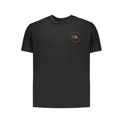 Calvin Klein Black Cotton Men's T-Shirt