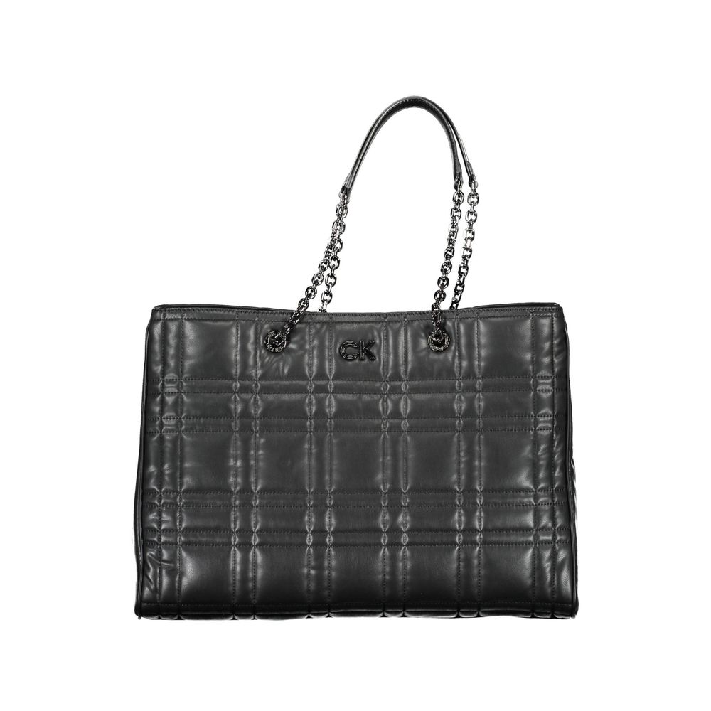 Calvin Klein Black Polyester Handbag