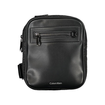 Calvin Klein Black Polyester Men Shoulder Bag