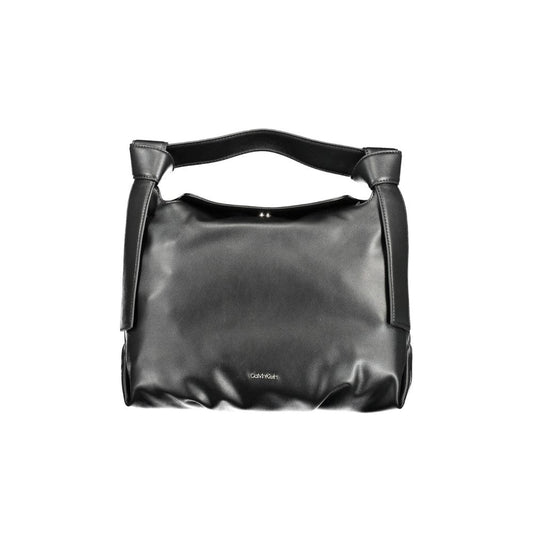 Calvin Klein black polyester men's wallet