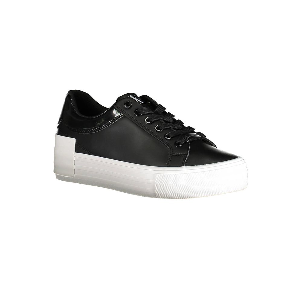 Calvin Klein Black Polyester Sneakers